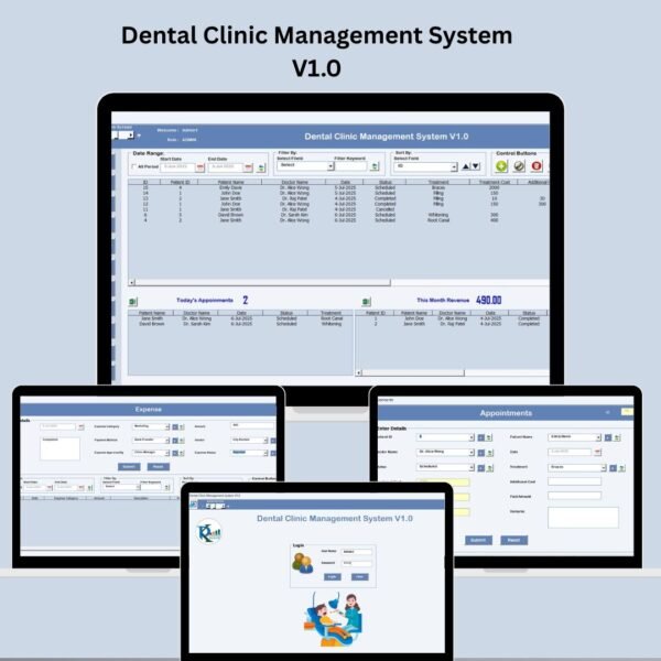 Dental Clinic Management System V1.0