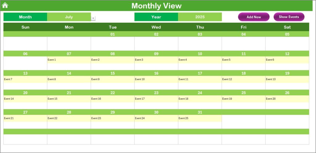 Education Customer Service AI Implementation Calendar in Excel - Next ...