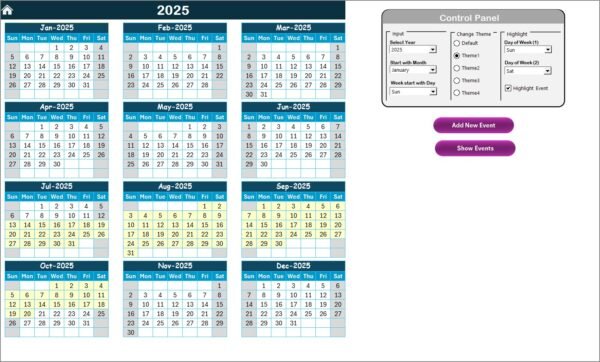 Education IT Customer Experience Calendar in Excel - Image 3