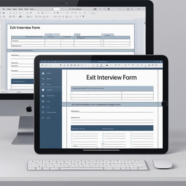 Exit Interview Form Template in MS Word and Google Docs