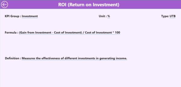 Financial Planning KPI Dashboard in Power BI - Image 4