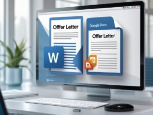 Offer Letter Template in MS Word and Google Docs