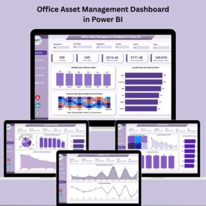Office Asset Management Dashboard in Power BI