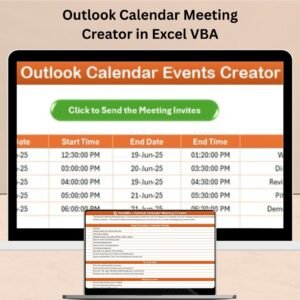 Outlook Calendar Meeting Creator in Excel VBA