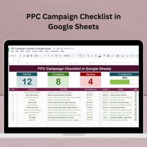 PPC Campaign Checklist in Google Sheets