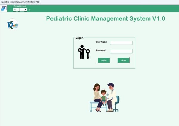 Pediatric Clinic Management System V1.0 - Image 2