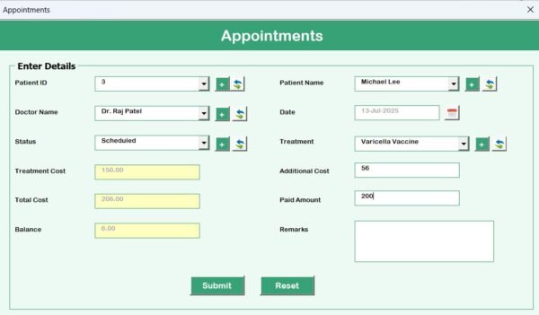 Pediatric Clinic Management System V1.0 - Image 4