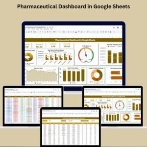 Pharmaceutical Dashboard in Google Sheets