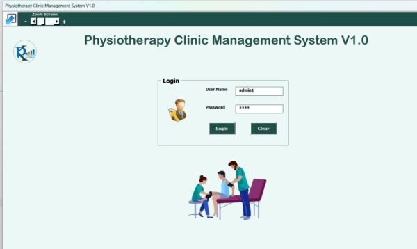 Physiotherapy Clinic Management System V1.0 in Excel VBA - Image 2