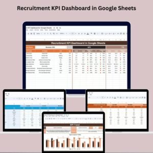 Recruitment KPI Dashboard in Google Sheets