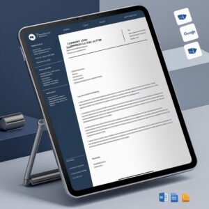 Suspension Letter Template in MS Word and Google Docs