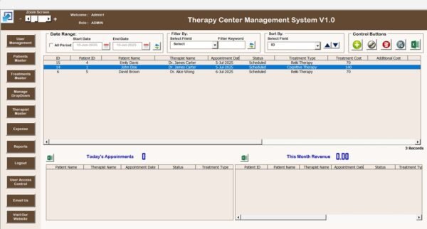 Therapy Centre Management System V1.0 - Image 3