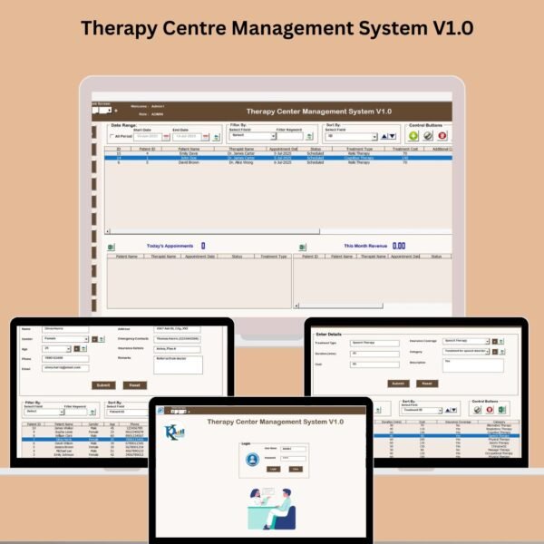 Therapy Centre Management System V1.0