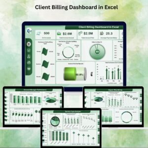 Client Billing Dashboard in Excel