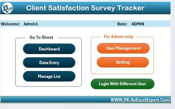 Client Satisfaction Survey Tracker in Excel - Image 3