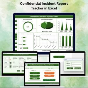 Confidential Incident Report Tracker in Excel