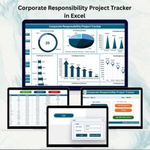 Corporate Responsibility Project Tracker in Excel