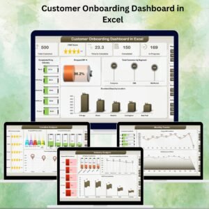 Customer Onboarding Dashboard in Excel