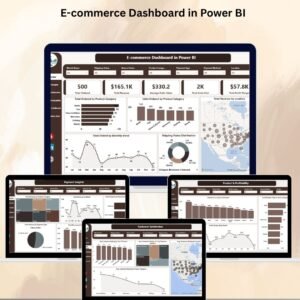 E-commerce Dashboard in Power BI