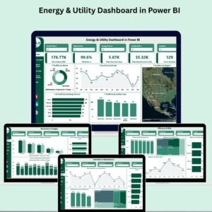Energy & Utility Dashboard in Power BI