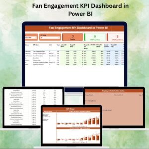 Fan Engagement KPI Dashboard in Power BI