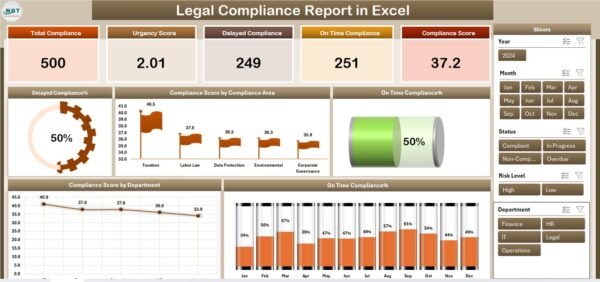 Legal Compliance Report in Excel - Image 2