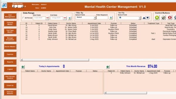 Mental Health Center Management System V1.0 - Image 3
