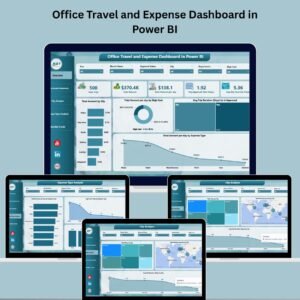 Office Travel and Expense Dashboard in Power BI