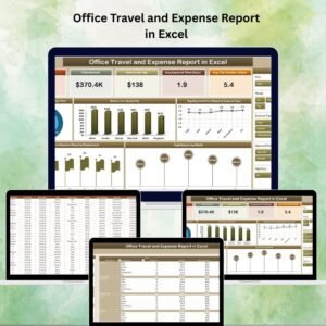 Office Travel and Expense Report in Excel
