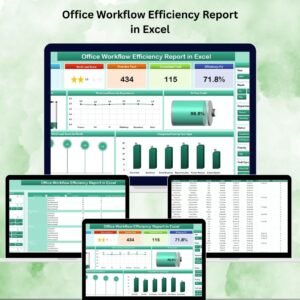 Office Workflow Efficiency Report in Excel