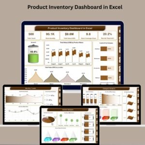 Product Inventory Dashboard in Excel