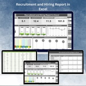Recruitment and Hiring Report in Excel