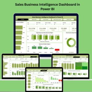 Sales Business Intelligence Dashboard in Power BI