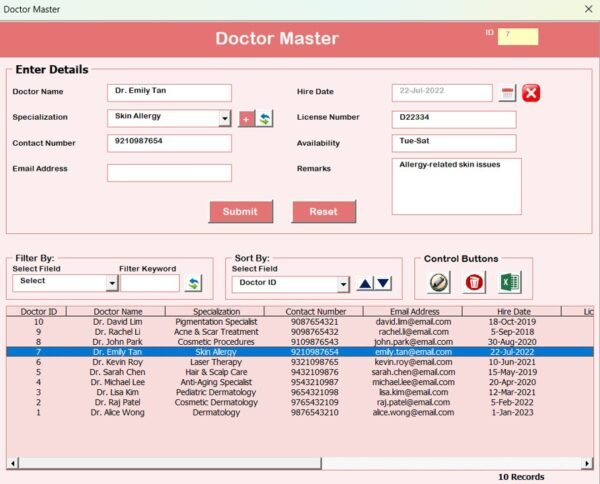 Skin Care Clinic Management System V1.0 - Image 10