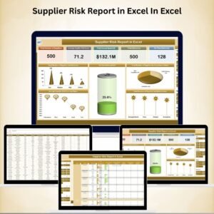 Supplier Risk Report in Excel In Excel