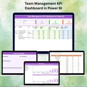 Team Management KPI Dashboard in Power BI