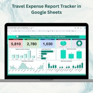 Travel Expense Report Tracker in Google Sheets