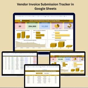 Vendor Invoice Submission Tracker in Google Sheets