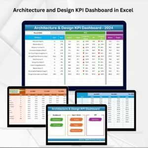 Architecture and Design KPI Dashboard in Excel