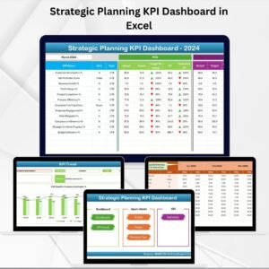 Strategic Planning KPI Dashboard in Excel
