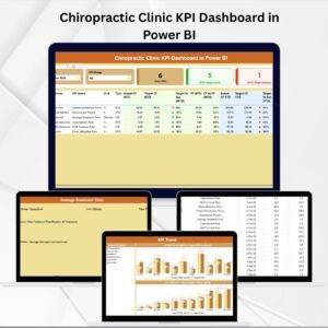 Chiropractic Clinic KPI Dashboard in Power BI
