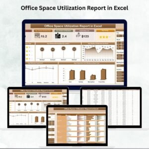 Office Space Utilization Report in Excel