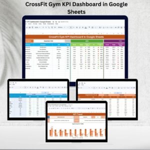 CrossFit Gym KPI Dashboard in Google Sheets