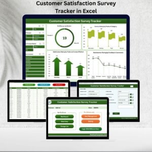 Customer Satisfaction Survey Tracker in Excel