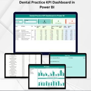 Dental Practice KPI Dashboard in Power BI
