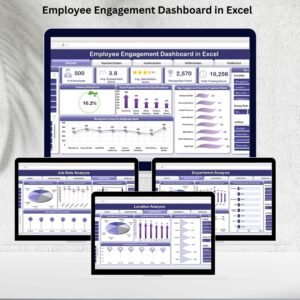 Employee Engagement Dashboard in Excel