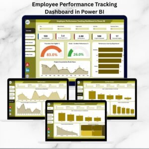 Employee Performance Tracking Dashboard in Power BI