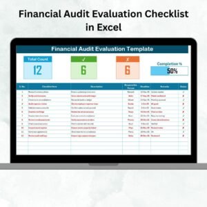 Financial Audit Evaluation Checklist in Excel