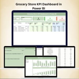 Grocery Store KPI Dashboard in Power BI