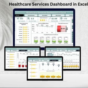 Healthcare Services Dashboard in Excel